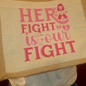 Breast cancer tote